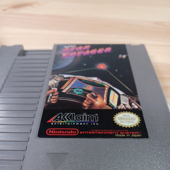Star Voyager (Nintendo, 1987) NES Vintage Retro Authentic Video Game Cleaned - Picture 3 of 5